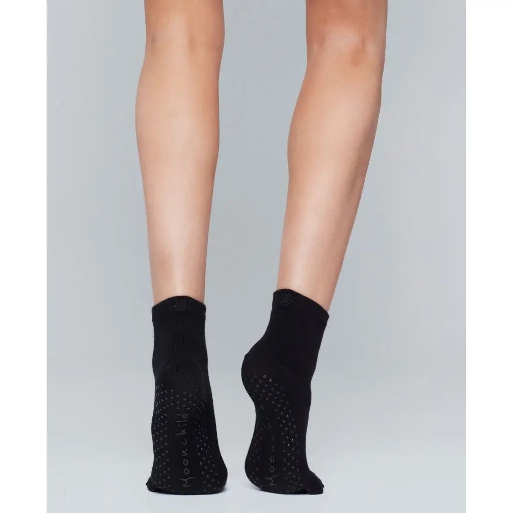 Silikonski grip potplat Moonchild yoga čarapa za stabilnost