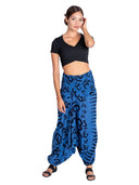 Afgan hlače s Om simbolom tiskanim po tkanini