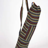 Torba za yoga prostirku s petljom i drvenom kuglicom