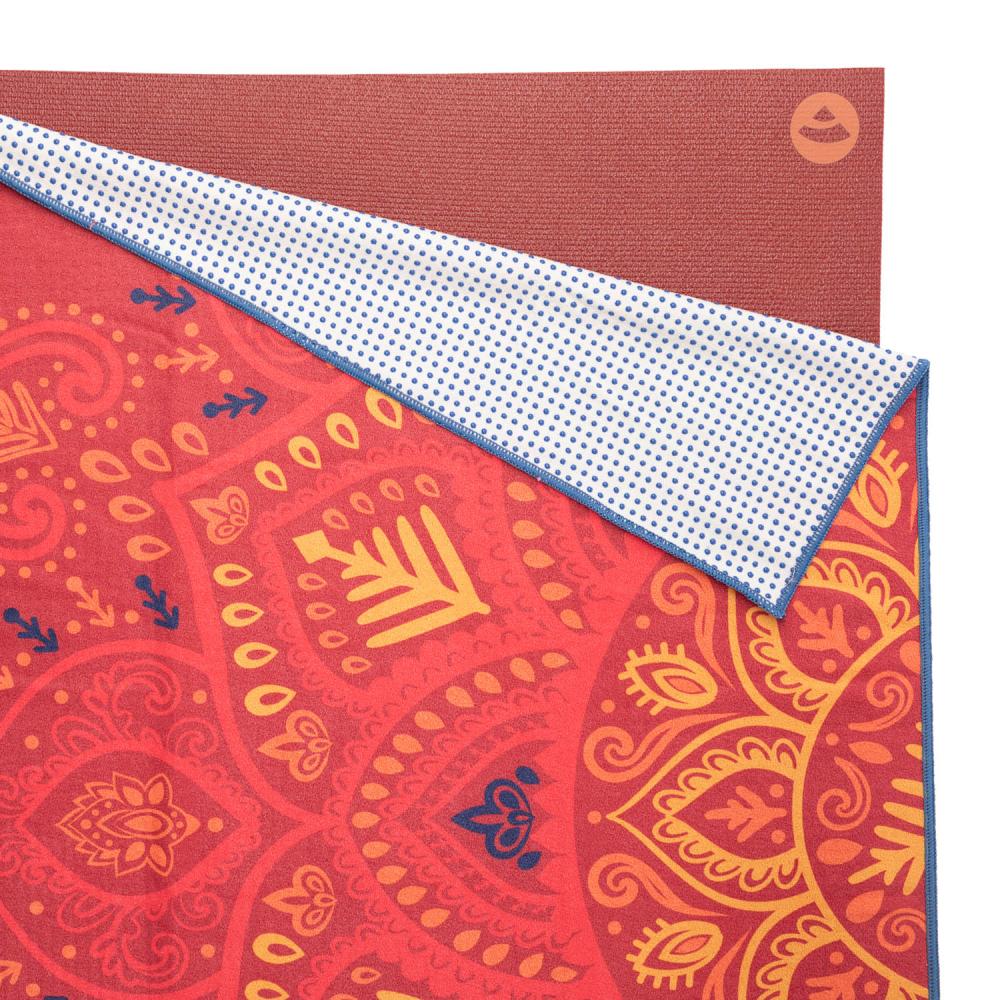 Protuklizni yoga ručnik s mandala printom i silikonskim točkicama