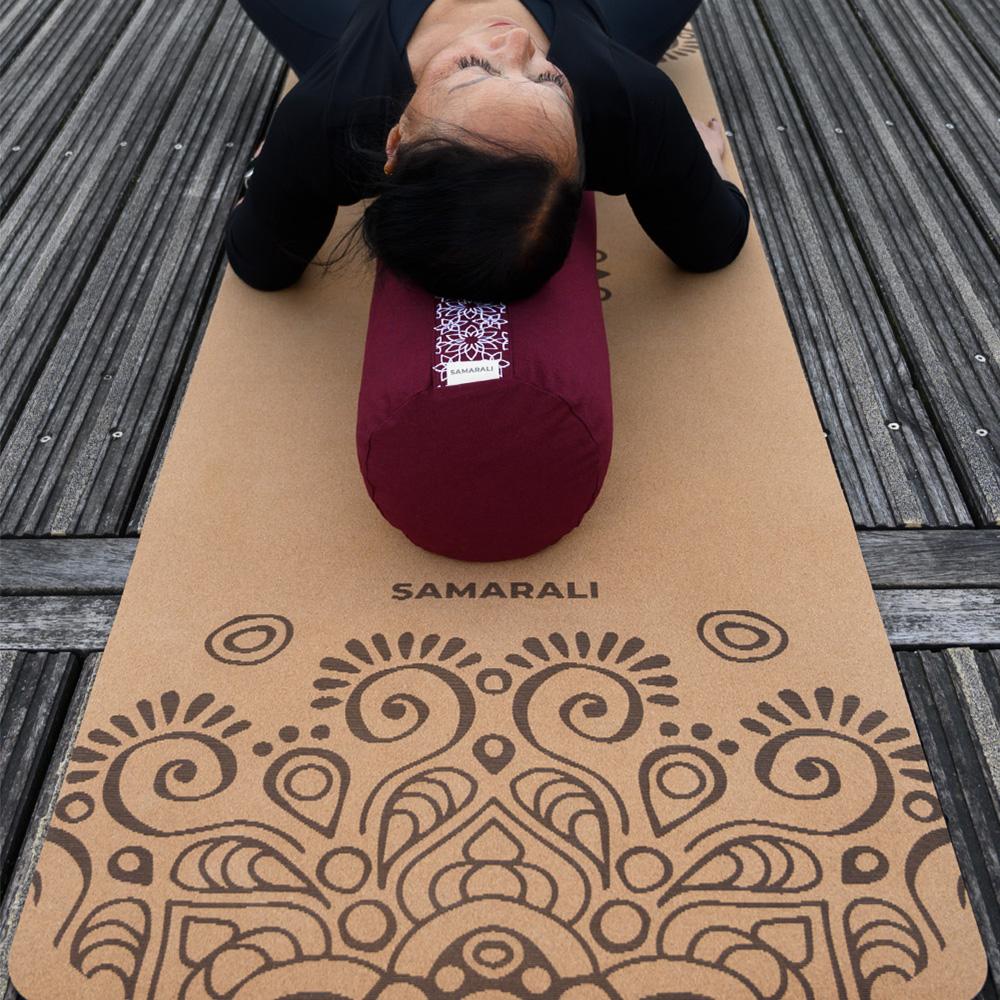 Antibakterijska yoga prostirka od pluta i gume