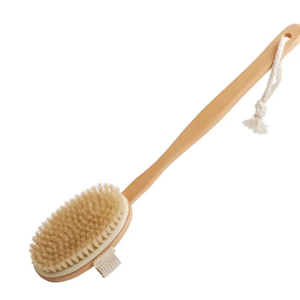 Četka za tijelo od lotus drva s prirodnim vlaknima