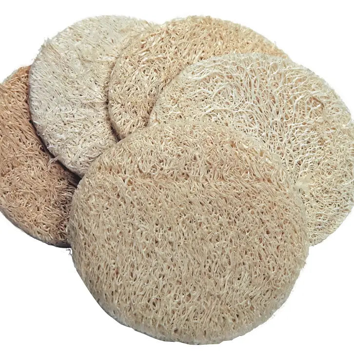 Jastučići za lice od lufe za prirodno čišćenje i eksfolijaciju