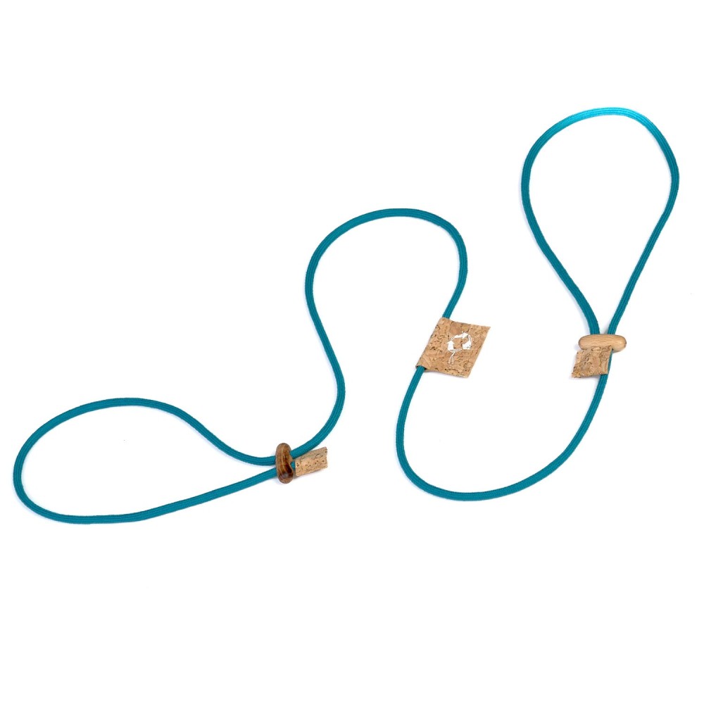 Pamučni remen za nošenje yoga prostirke s drvenim stoperima