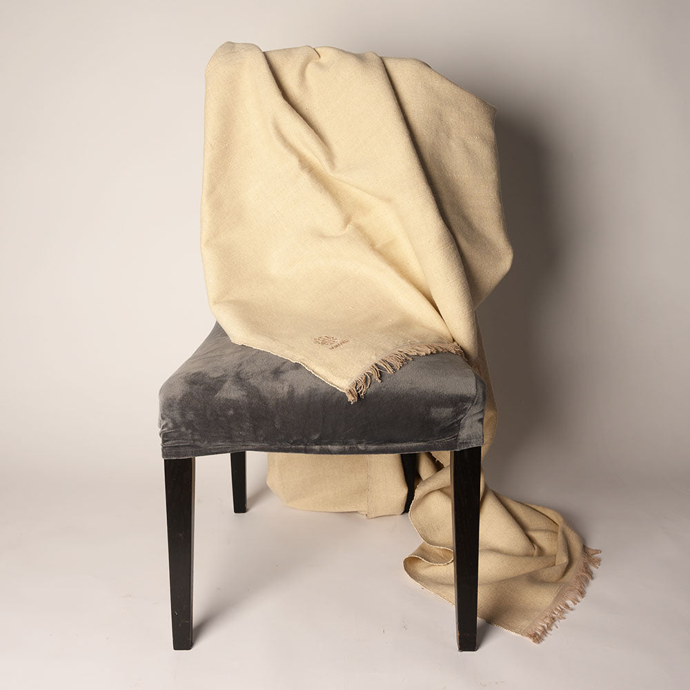Ručno tkana pamučna deka za Yin jogu i relaksaciju